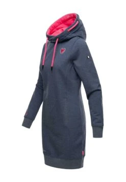 Navahoo Jurk - Dusty Blue Melange 11 Navahoo Jurk - Dusty Blue Melange -Dames Jas Winkel 03083127eaa748ddb7b566e9459a2ff7