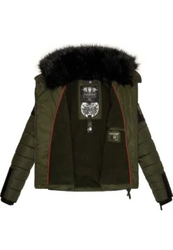 Navahoo Yuki - Winterjas - Olive 16 Navahoo Yuki - Winterjas - Olive -Dames Jas Winkel 035d09077f00408090e77e9e281b5474