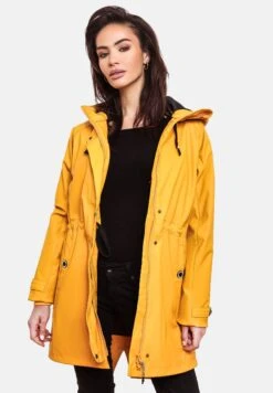 Navahoo Rainy Flower - Parka - Amber Yellow 12 Navahoo Rainy Flower - Parka - Amber Yellow -Dames Jas Winkel 068fc5dd34b6436f944b59d100cdf6a0