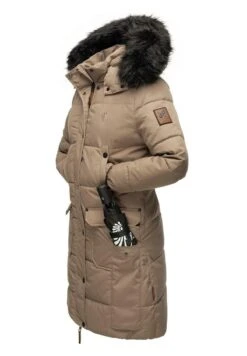 Navahoo Winterjas - Taupe -Dames Jas Winkel 0acf84d81a604b54872f974f74061fb1
