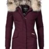 Navahoo Cristal - Winterjas - Burgundy