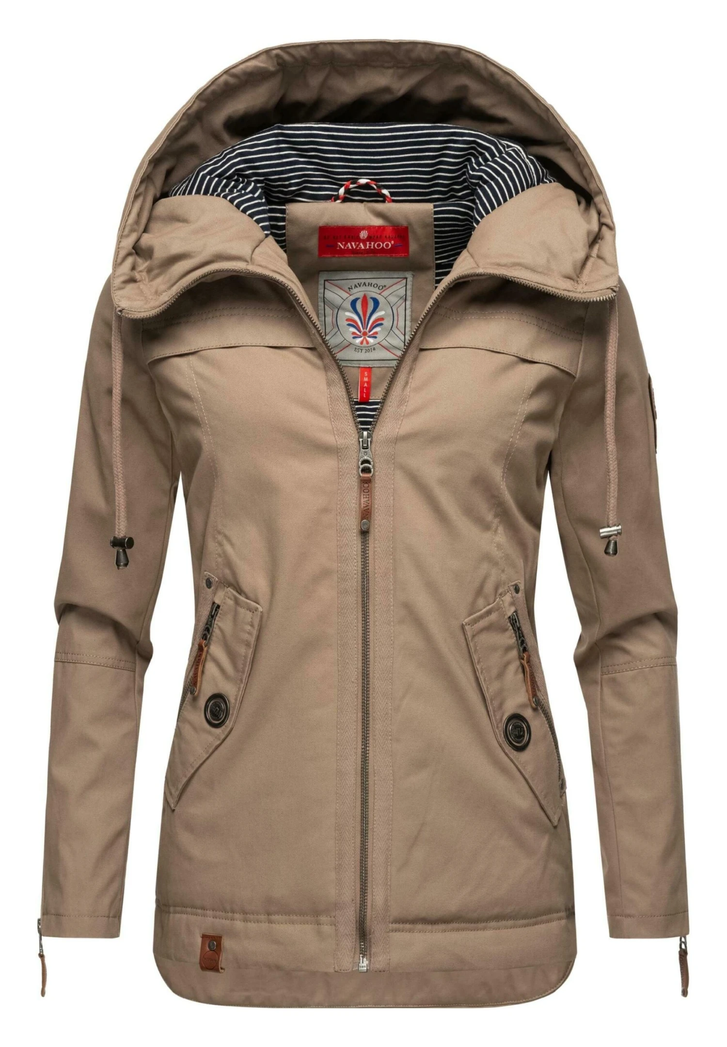 Navahoo Wekoo - Parka - Taupe 5 Navahoo Wekoo - Parka - Taupe - Afbeelding 5