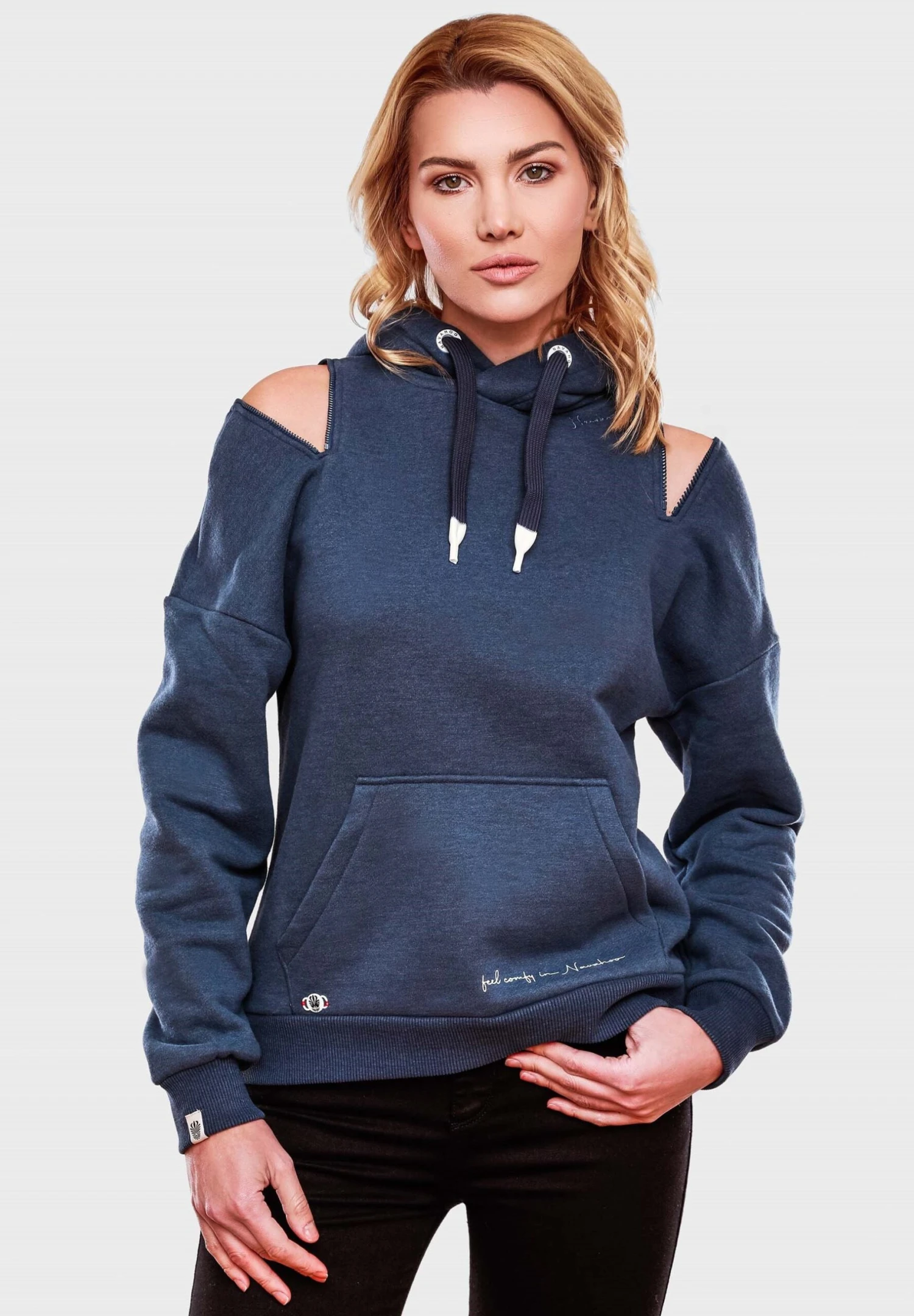 Navahoo Zuckerbärchen - Hoodie - Dusty Blue 2 Navahoo Zuckerbärchen - Hoodie - Dusty Blue - Afbeelding 2