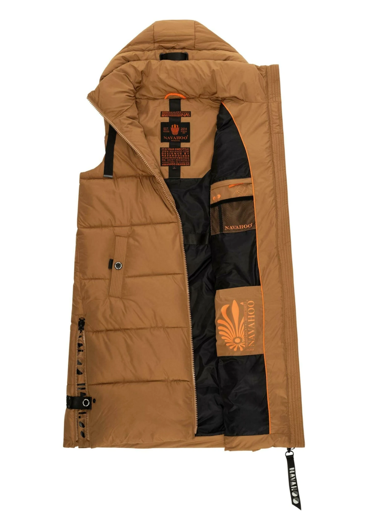 Navahoo Schnuffelchen - Bodywarmer - Camel 5 Navahoo Schnuffelchen - Bodywarmer - Camel - Afbeelding 5