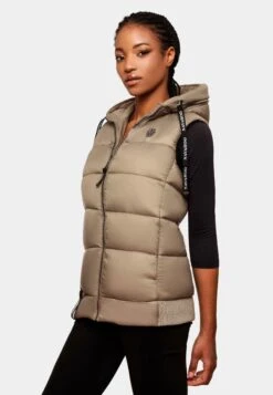 Navahoo Kassidy - Bodywarmer - Taupe 11 Navahoo Kassidy - Bodywarmer - Taupe -Dames Jas Winkel 169856b98d0d47db91c3bb920ea89139