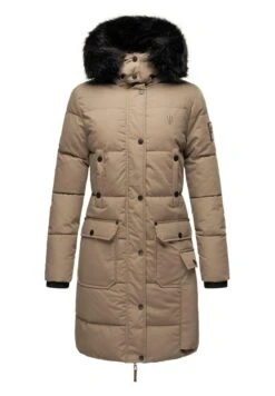 Navahoo Winterjas - Taupe -Dames Jas Winkel 17d0f78a1eb7445e833235d3cad96205