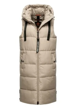 Navahoo Schnuffelchen - Bodywarmer - Taupe 8 Navahoo Schnuffelchen - Bodywarmer - Taupe -Dames Jas Winkel 198a607352b747f5b373abd6d01f920b