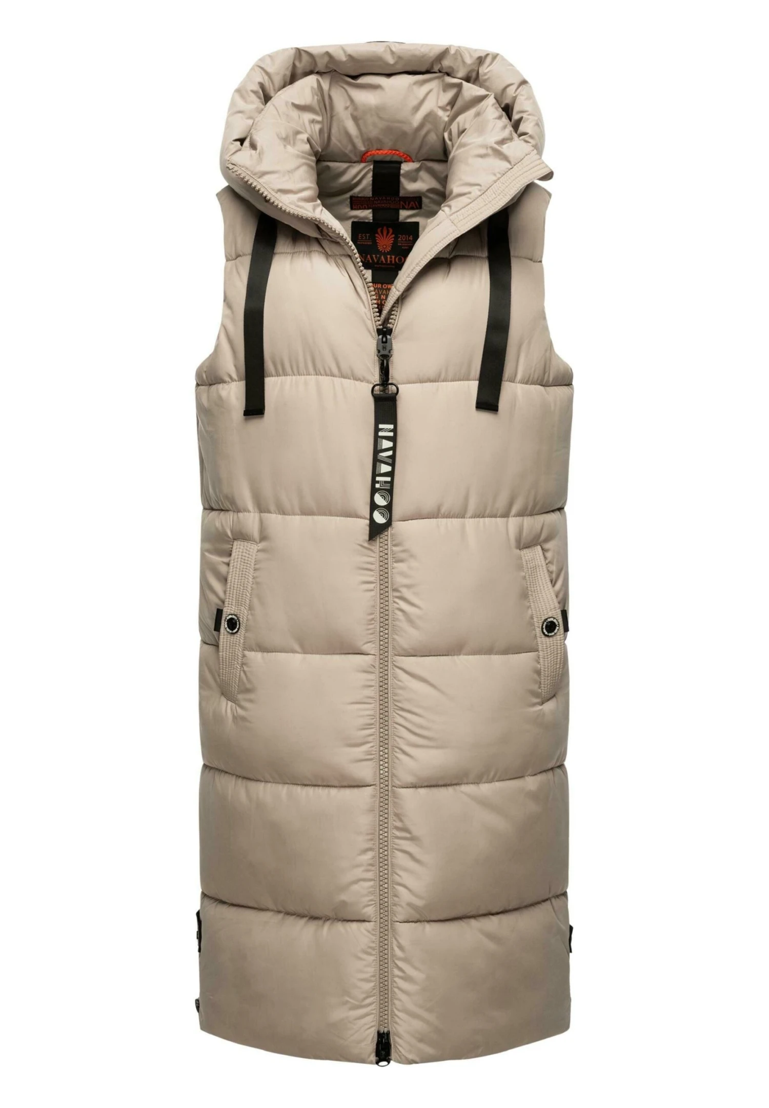 Navahoo Schnuffelchen - Bodywarmer - Taupe 4 Navahoo Schnuffelchen - Bodywarmer - Taupe - Afbeelding 4