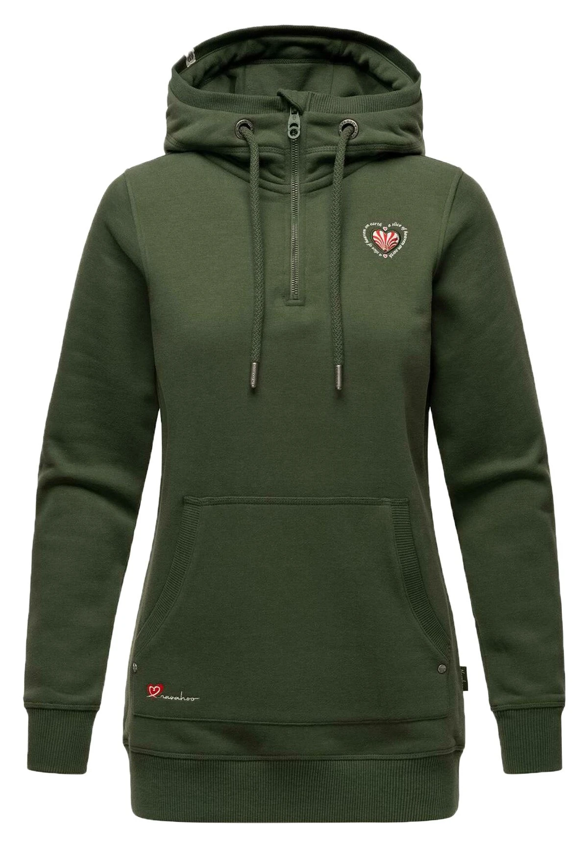 Navahoo Zauberelfe - Hoodie - Dark Olive 4 Navahoo Zauberelfe - Hoodie - Dark Olive - Afbeelding 4