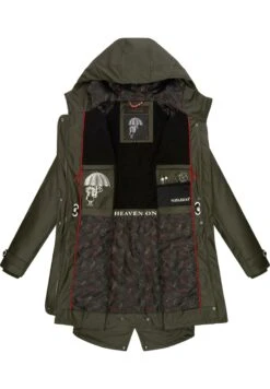 Navahoo Rainy Flower - Parka - Dark Olive 8 Navahoo Rainy Flower - Parka - Dark Olive -Dames Jas Winkel 216ada32bfeb4dda8c8fecf82f5cc0e4