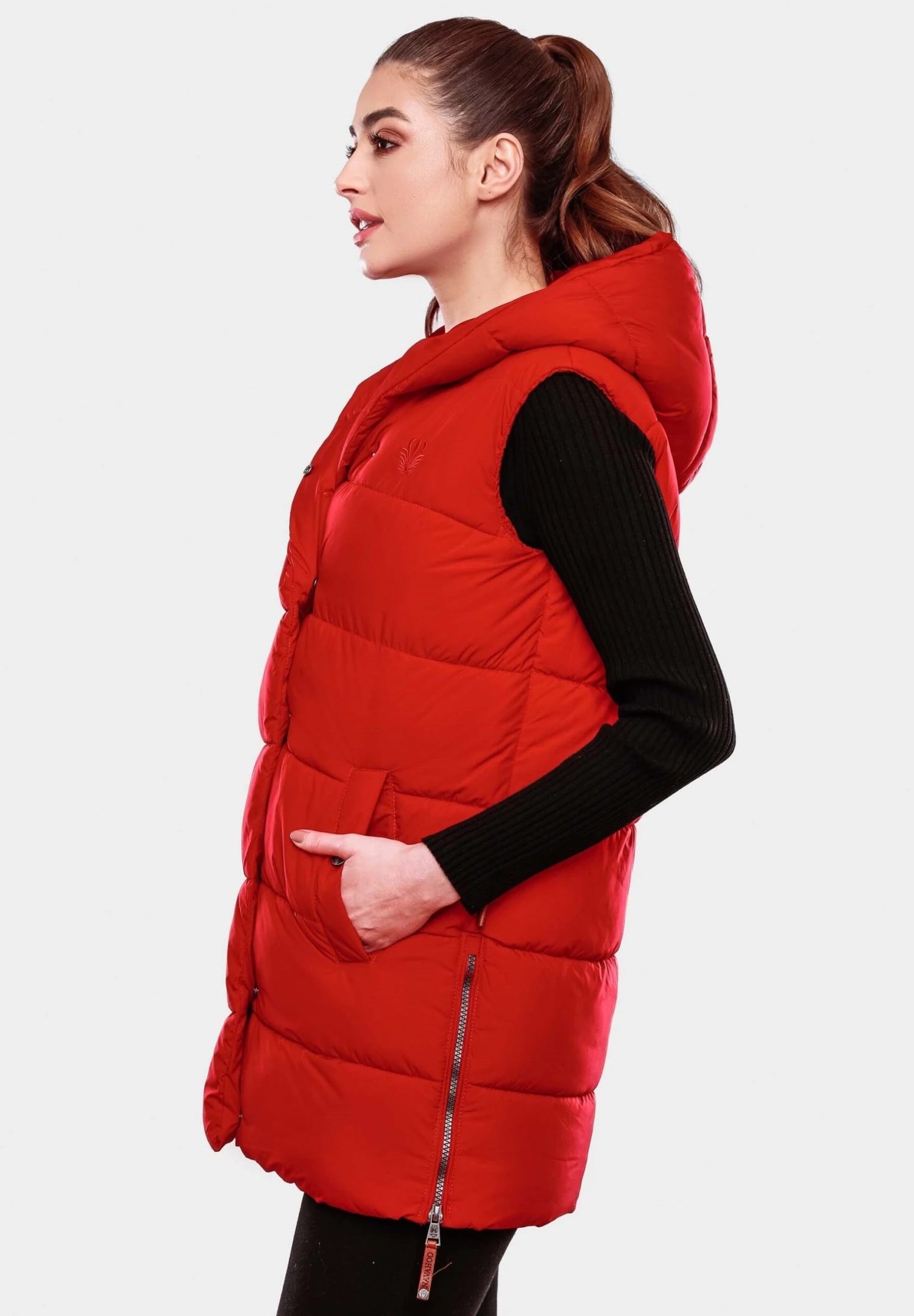 Navahoo Madilynaa - Bodywarmer - Red 3 Navahoo Madilynaa - Bodywarmer - Red - Afbeelding 3