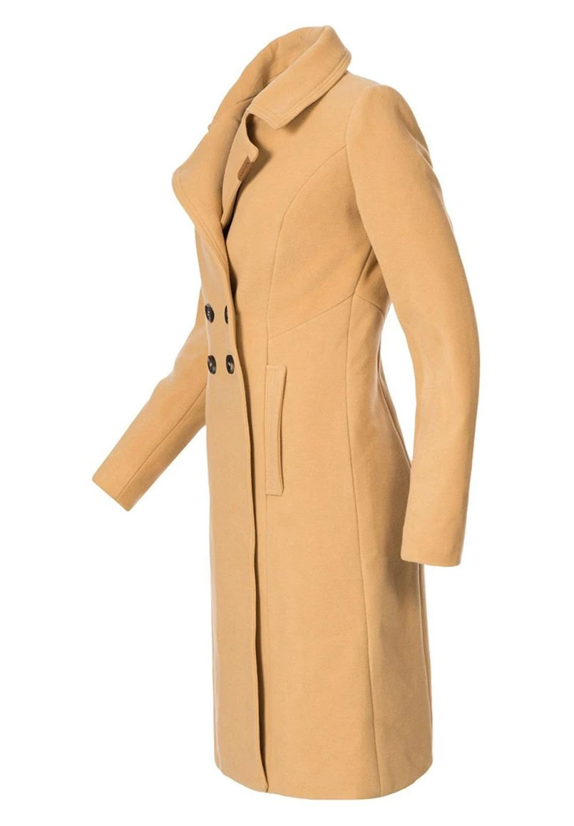 Navahoo Wooly - Halflange Jas - Camel 7 Navahoo Wooly - Halflange Jas - Camel - Afbeelding 7