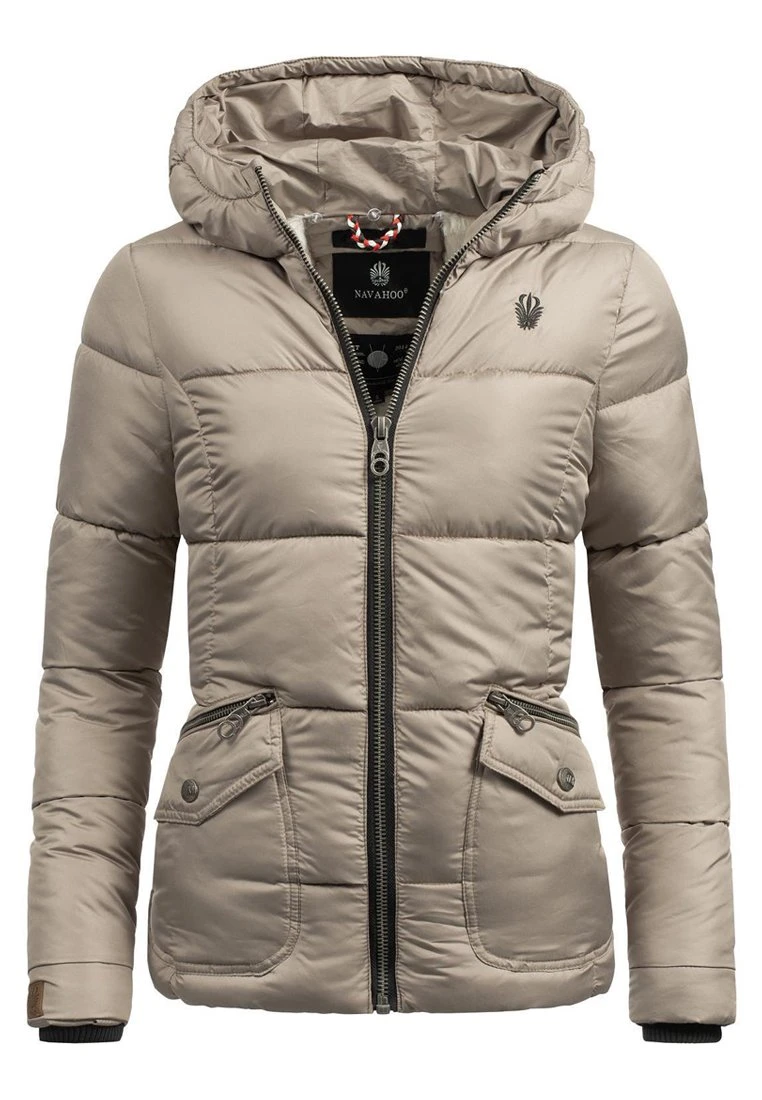 Navahoo Megan - Winterjas - Taupe 2 Navahoo Megan - Winterjas - Taupe - Afbeelding 2