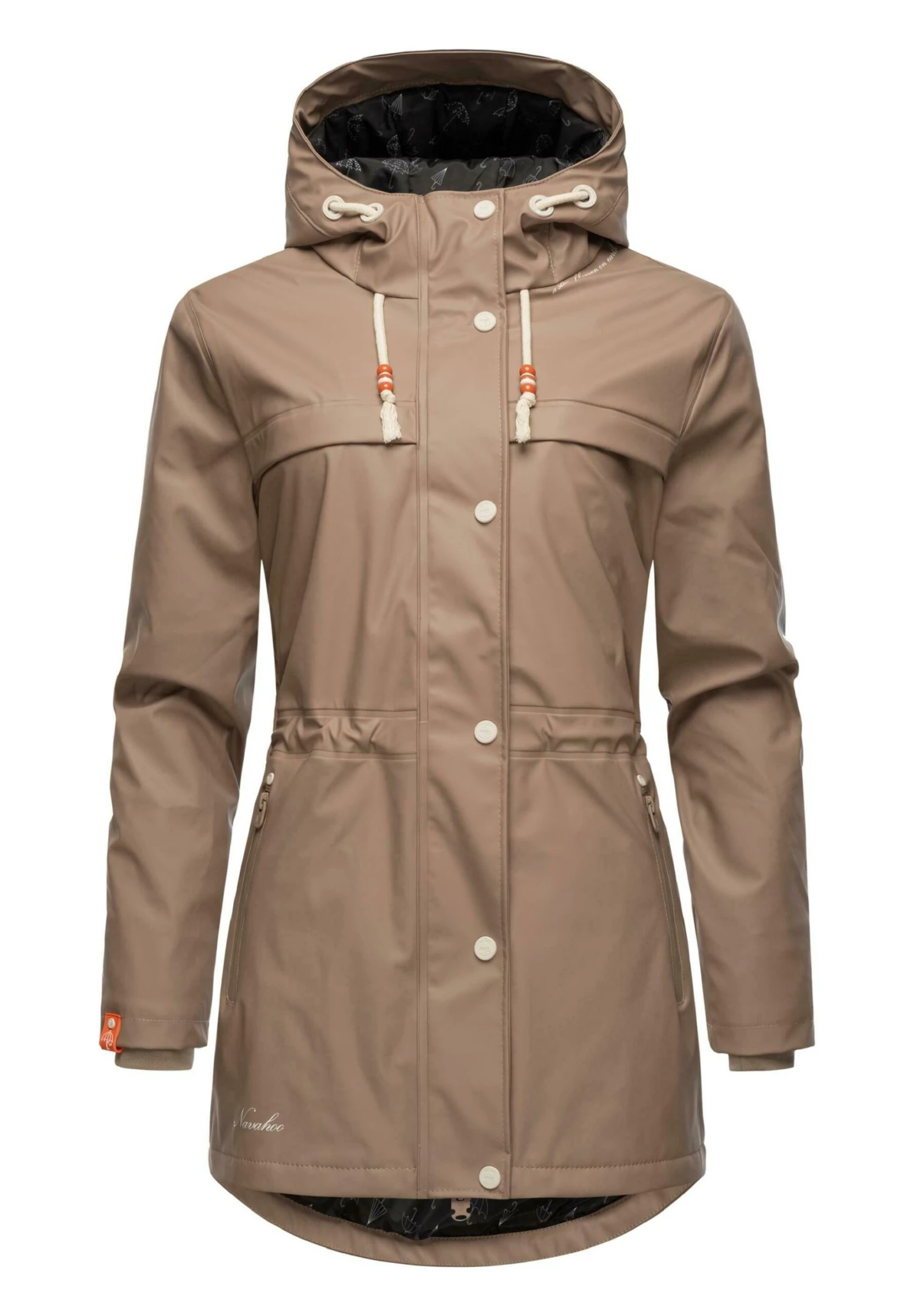 Navahoo Rainy Forest - Regenjas - Taupe 1 Navahoo Rainy Forest - Regenjas - Taupe