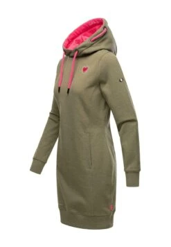 Navahoo Jurk - Dusty Olive Melange 13 Navahoo Jurk - Dusty Olive Melange -Dames Jas Winkel 2f177a65c6a14fbf935af703b3aaabbd