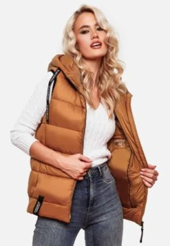 Navahoo Kassidy - Bodywarmer - Rusty Cinnamon -Dames Jas Winkel 3065c4aa109e4f2aa3e42fbce534afac