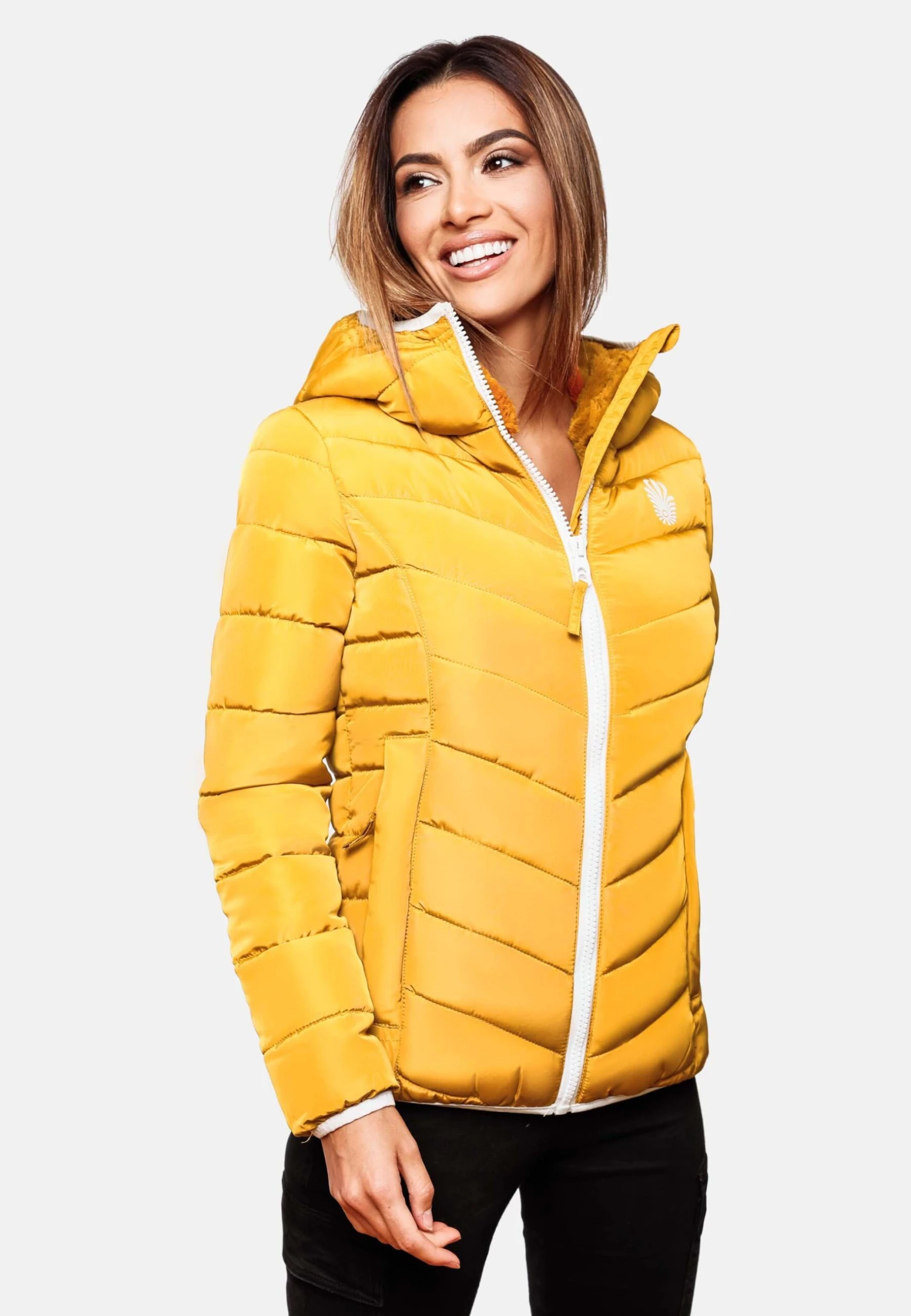 Navahoo Elva - Winterjas - Yellow 4 Navahoo Elva - Winterjas - Yellow - Afbeelding 4