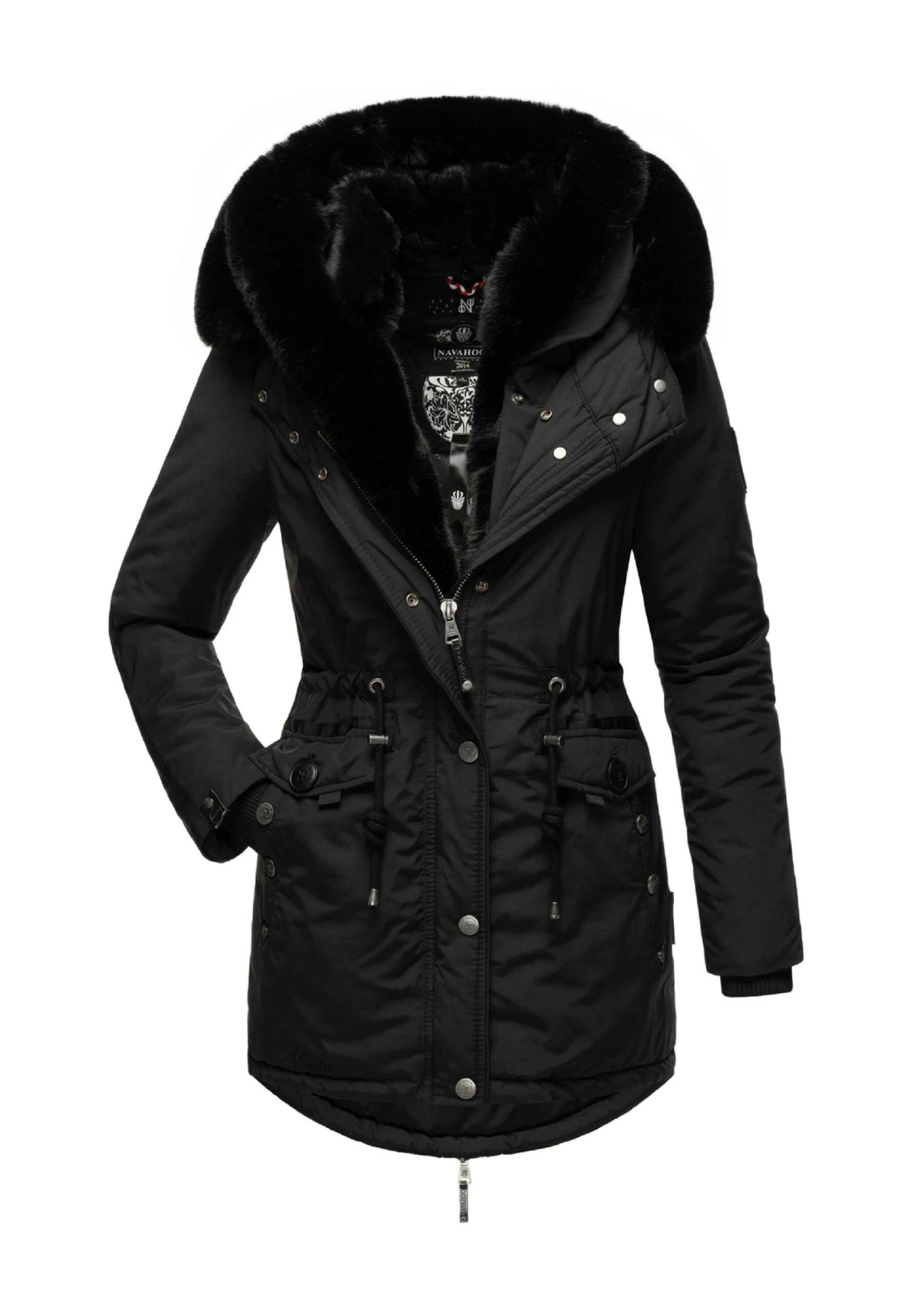 Navahoo Sweety Deluxe - Winterjas - Black 5 Navahoo Sweety Deluxe - Winterjas - Black - Afbeelding 5