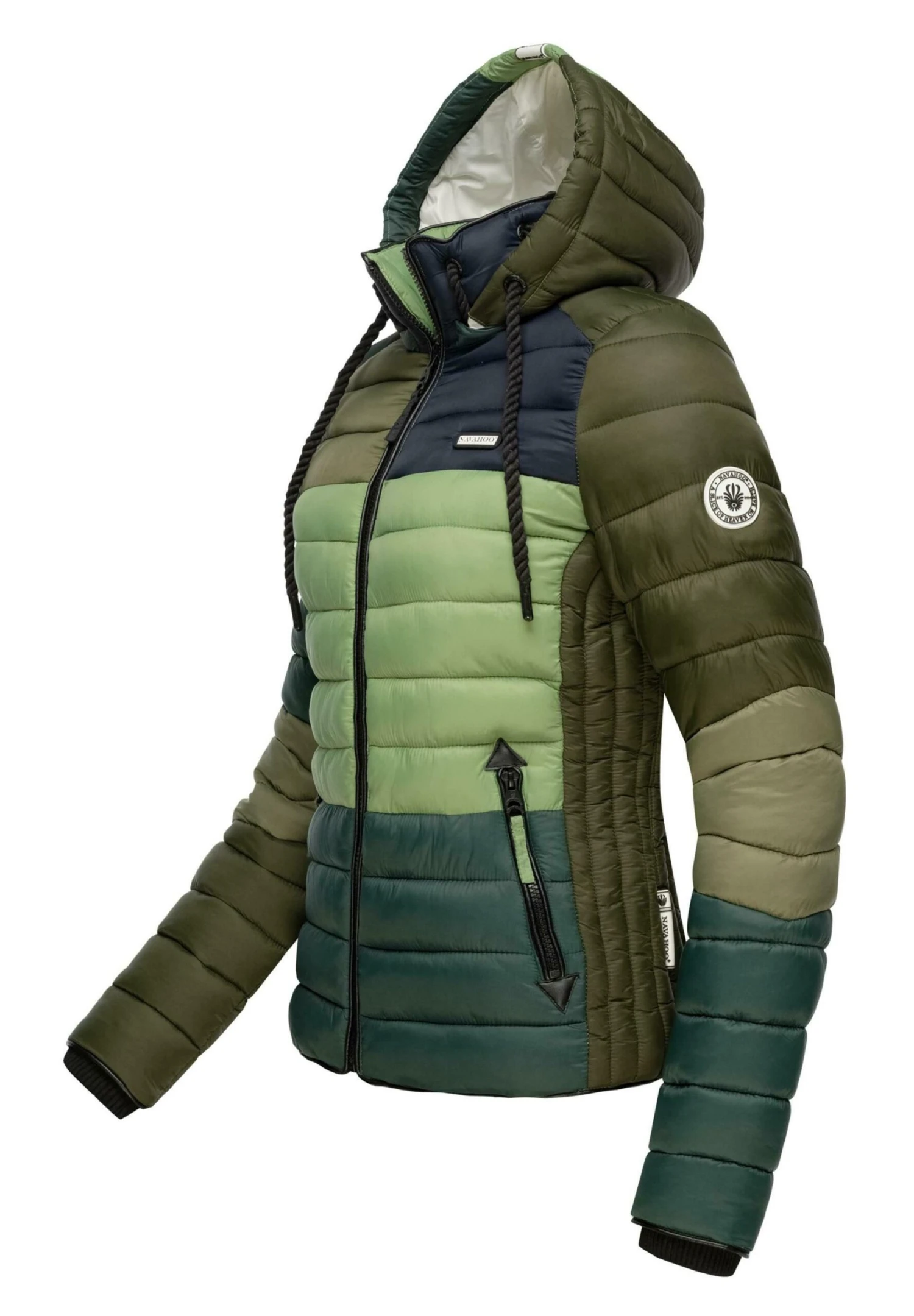 Navahoo Lulana Multikulti - Jas - Multicolour Green Forest 5 Navahoo Lulana Multikulti - Jas - Multicolour Green Forest - Afbeelding 5