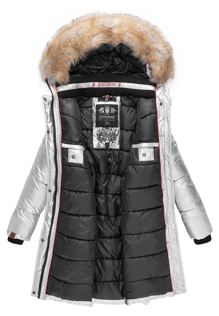 Navahoo Halina - Winterjas - Silver 6 Navahoo Halina - Winterjas - Silver - Afbeelding 6