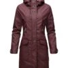 Navahoo Parka - Dark Red Melange