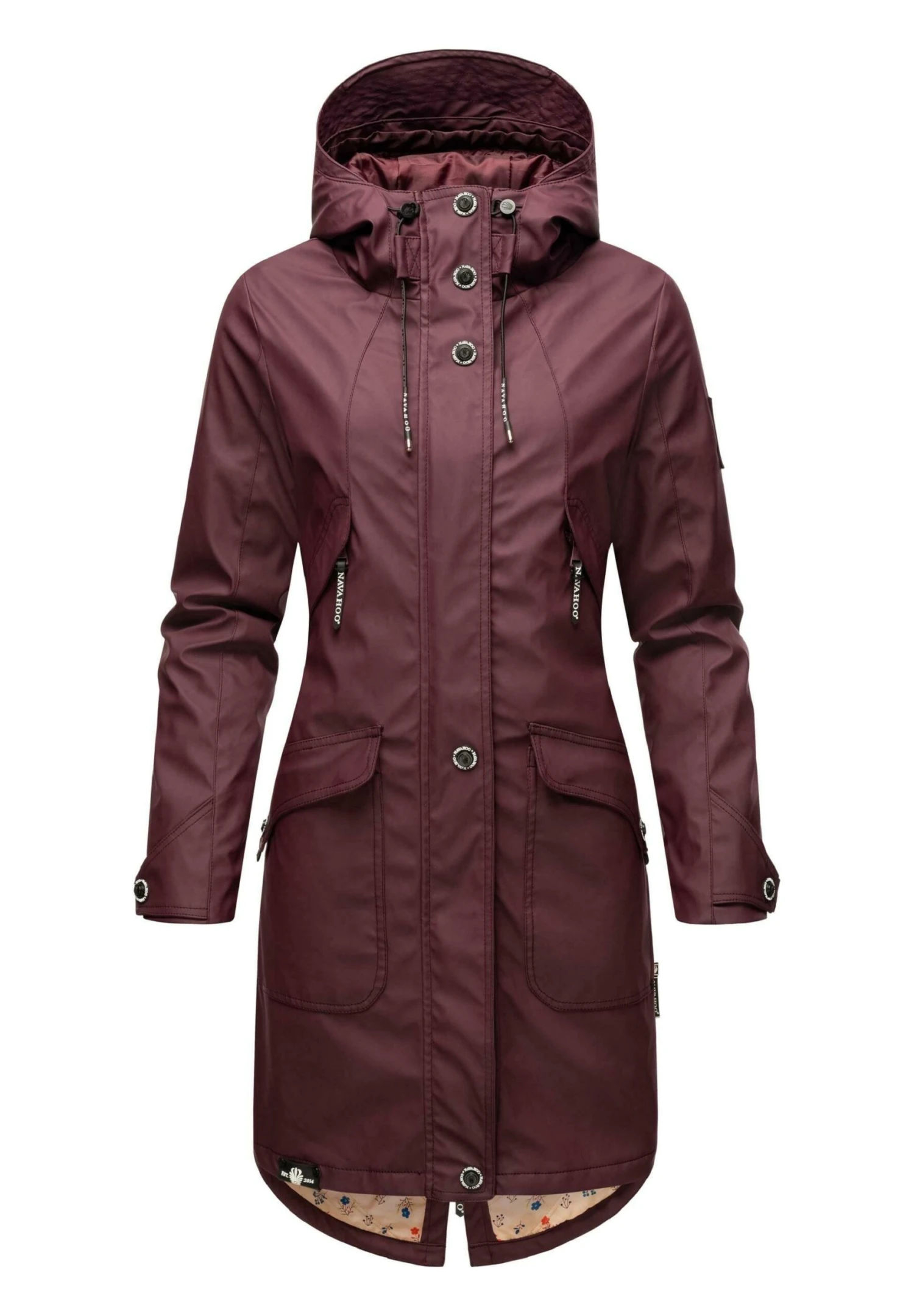Navahoo Parka - Dark Red Melange 1 Navahoo Parka - Dark Red Melange