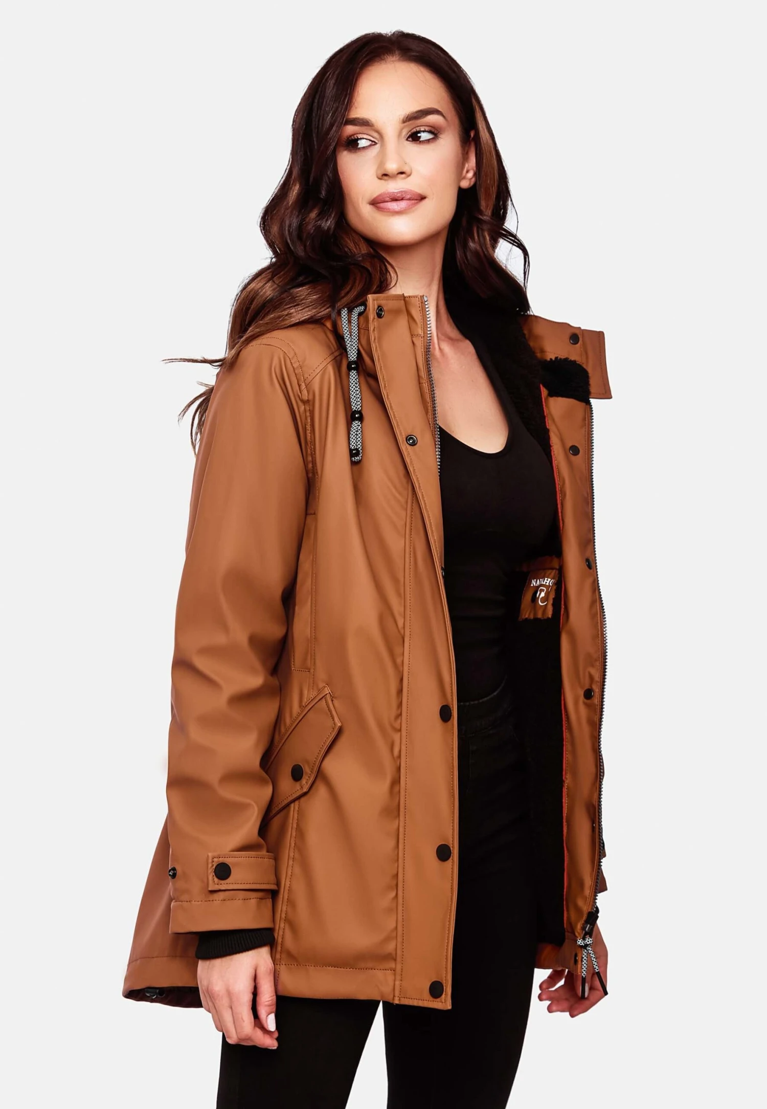 Navahoo Lindraa - Winterjas - Rusty Cinnamon 4 Navahoo Lindraa - Winterjas - Rusty Cinnamon - Afbeelding 4