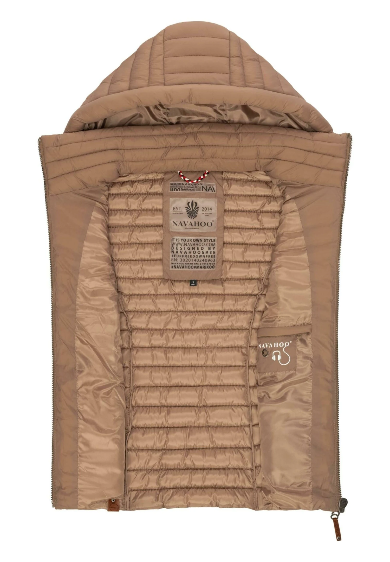 Navahoo Shadaa - Bodywarmer - Taupe Grey 3 Navahoo Shadaa - Bodywarmer - Taupe Grey - Afbeelding 3