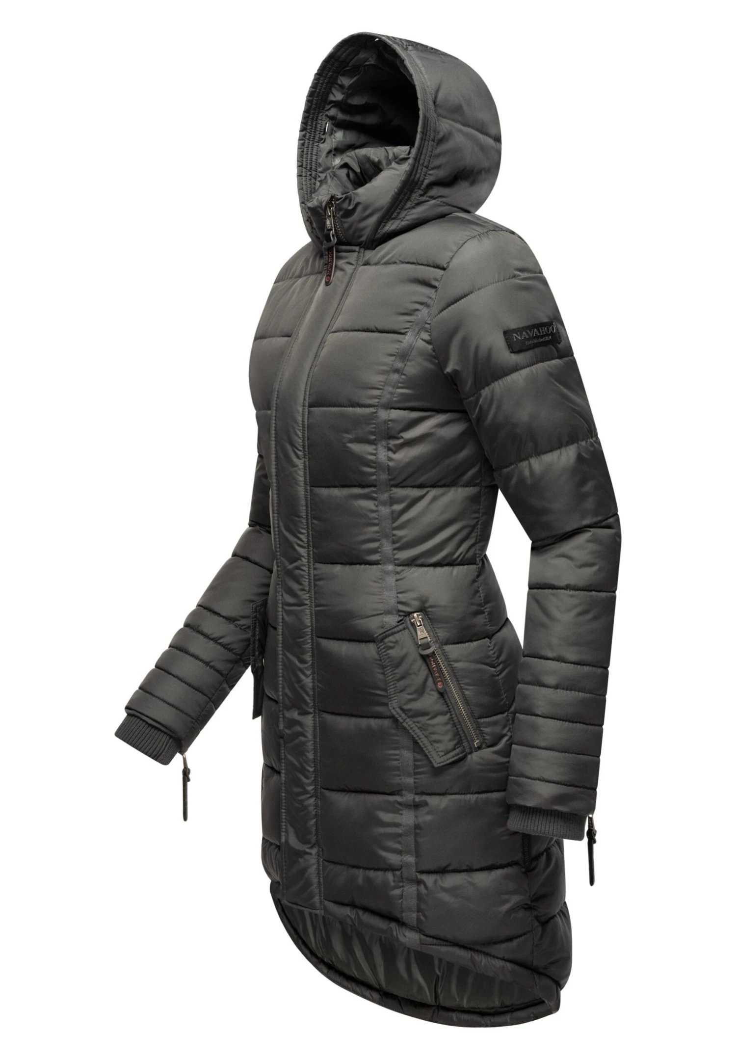 Navahoo Papaya - Winterjas - Dark Grey 3 Navahoo Papaya - Winterjas - Dark Grey - Afbeelding 3