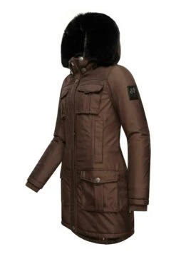 Navahoo Tiniis - Winterjas - Dark Choco 7 Navahoo Tiniis - Winterjas - Dark Choco -Dames Jas Winkel 41b01a32b0494e2caa919da589a15529