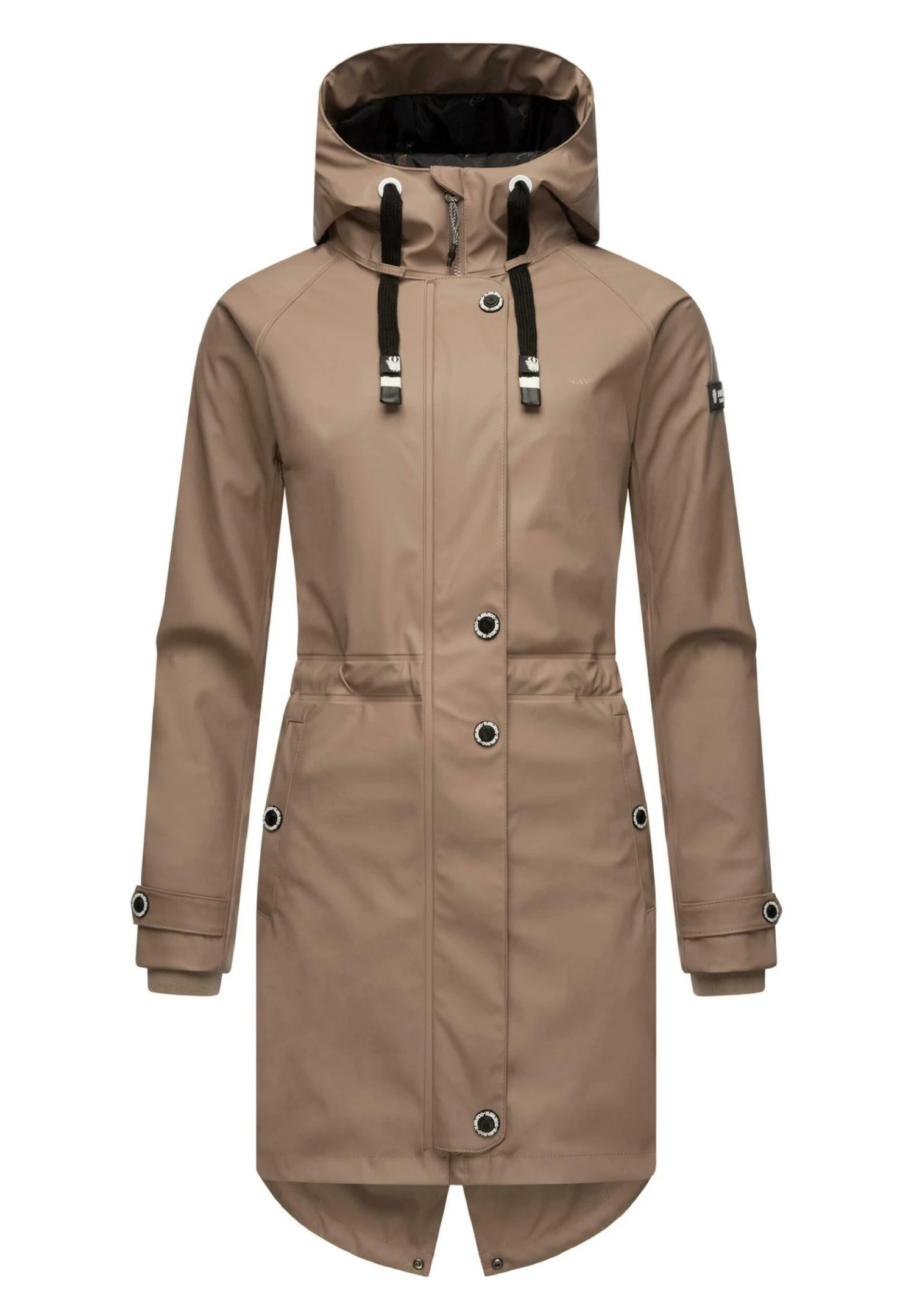 Navahoo Rainy Flower - Parka - Taupe 5 Navahoo Rainy Flower - Parka - Taupe - Afbeelding 5