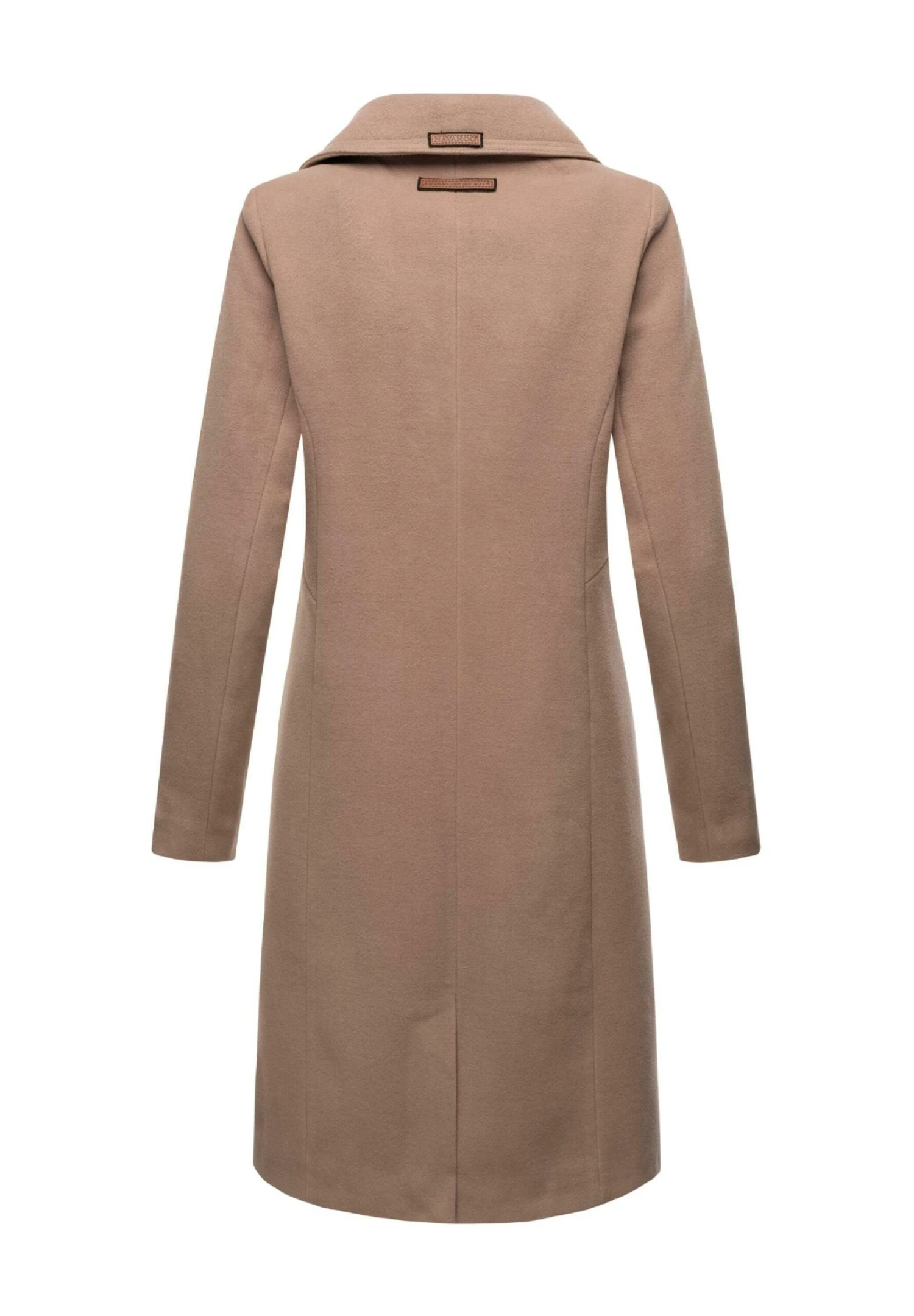 Navahoo Wooly - Halflange Jas - Taupe 2 Navahoo Wooly - Halflange Jas - Taupe - Afbeelding 2