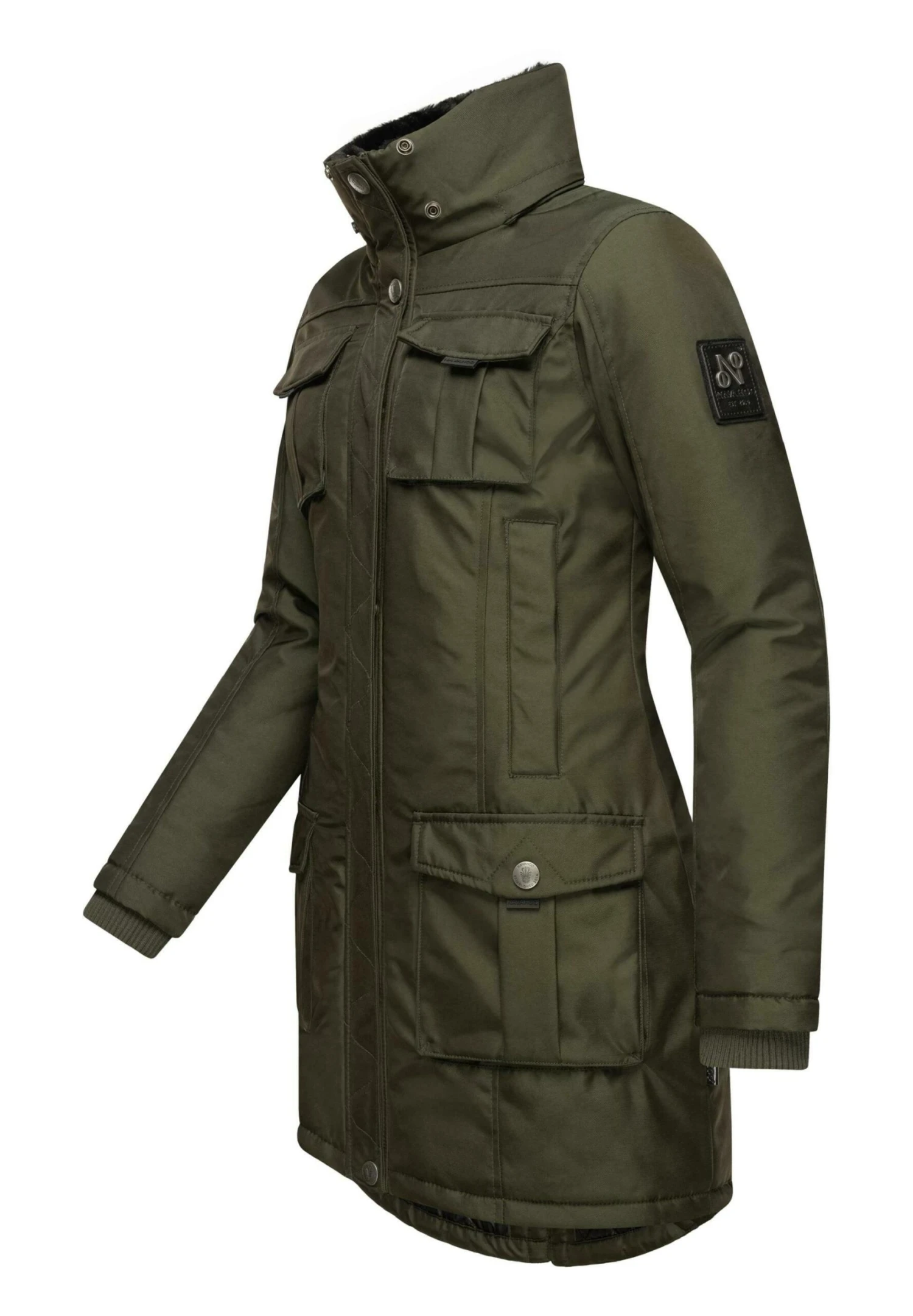 Navahoo Tiniis - Winterjas - Dark Olive 6 Navahoo Tiniis - Winterjas - Dark Olive - Afbeelding 6