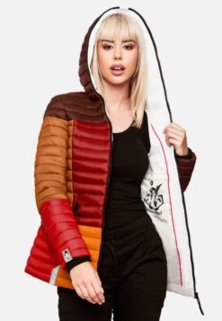 Navahoo Jas - Multicolour Autumn Leaves -Dames Jas Winkel 51428e7d99414b39b1886c5a17fd7633