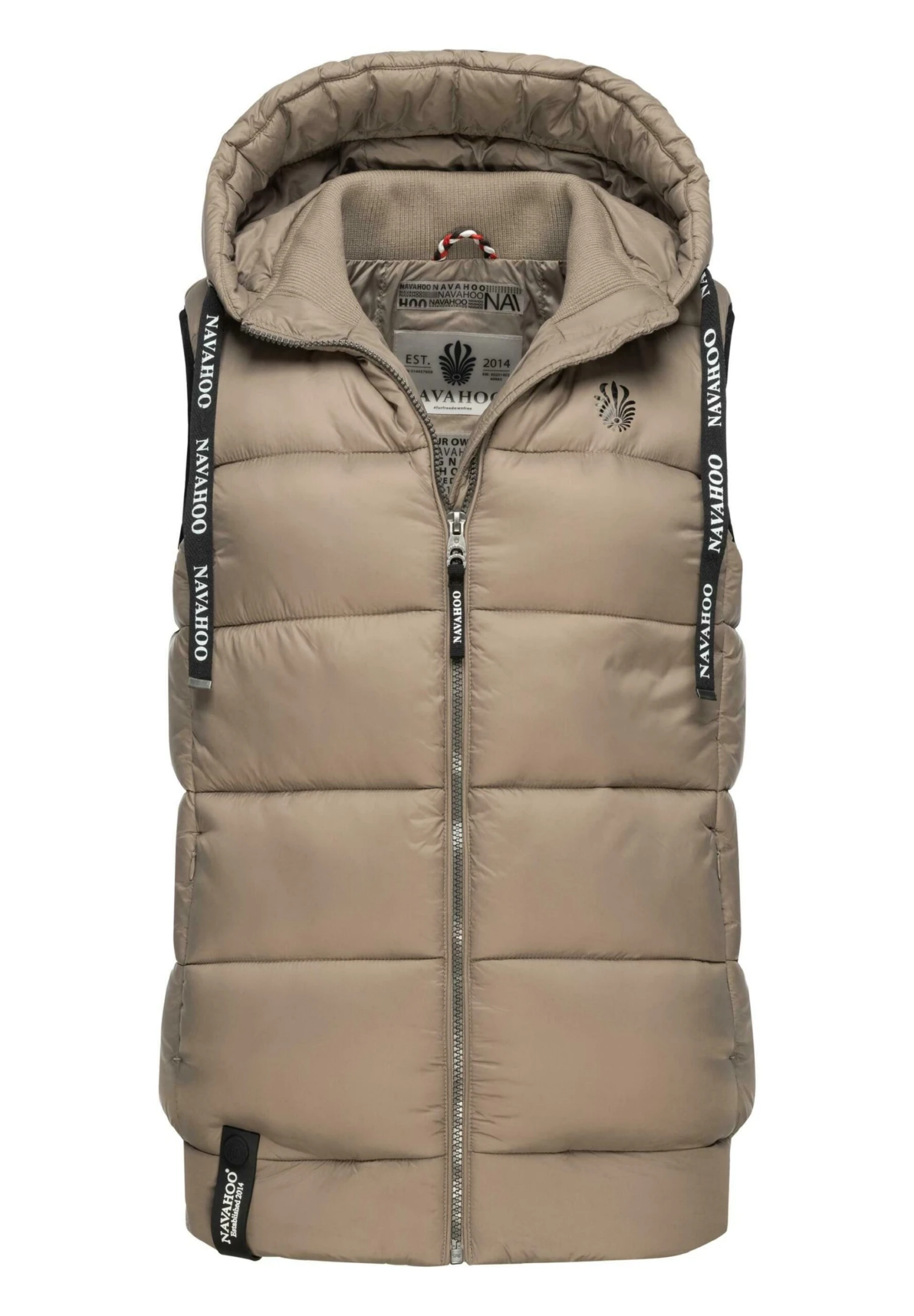 Navahoo Kassidy - Bodywarmer - Taupe 6 Navahoo Kassidy - Bodywarmer - Taupe - Afbeelding 6