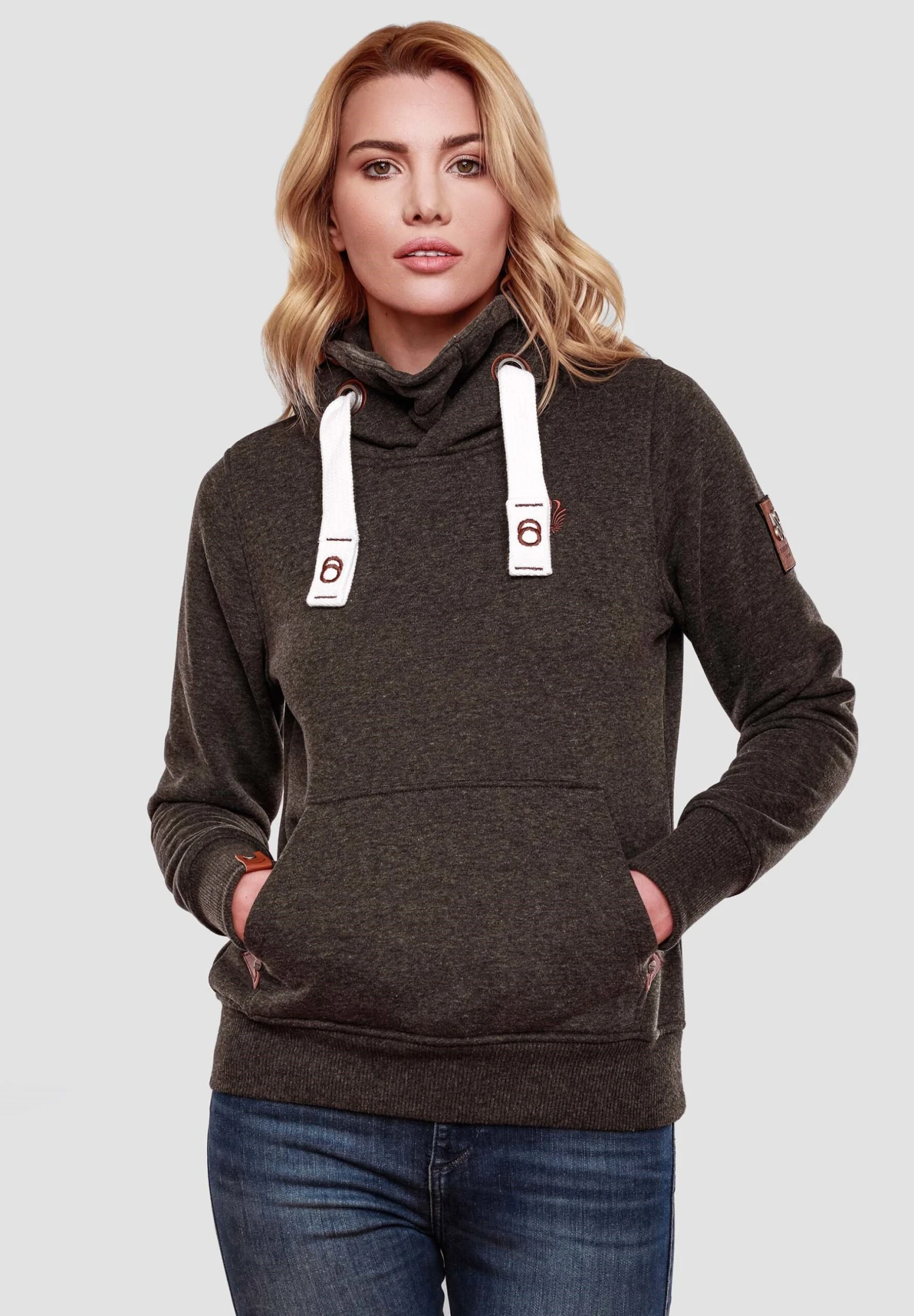 Navahoo Raniaa - Hoodie - Dark Grey Melange 1 Navahoo Raniaa - Hoodie - Dark Grey Melange