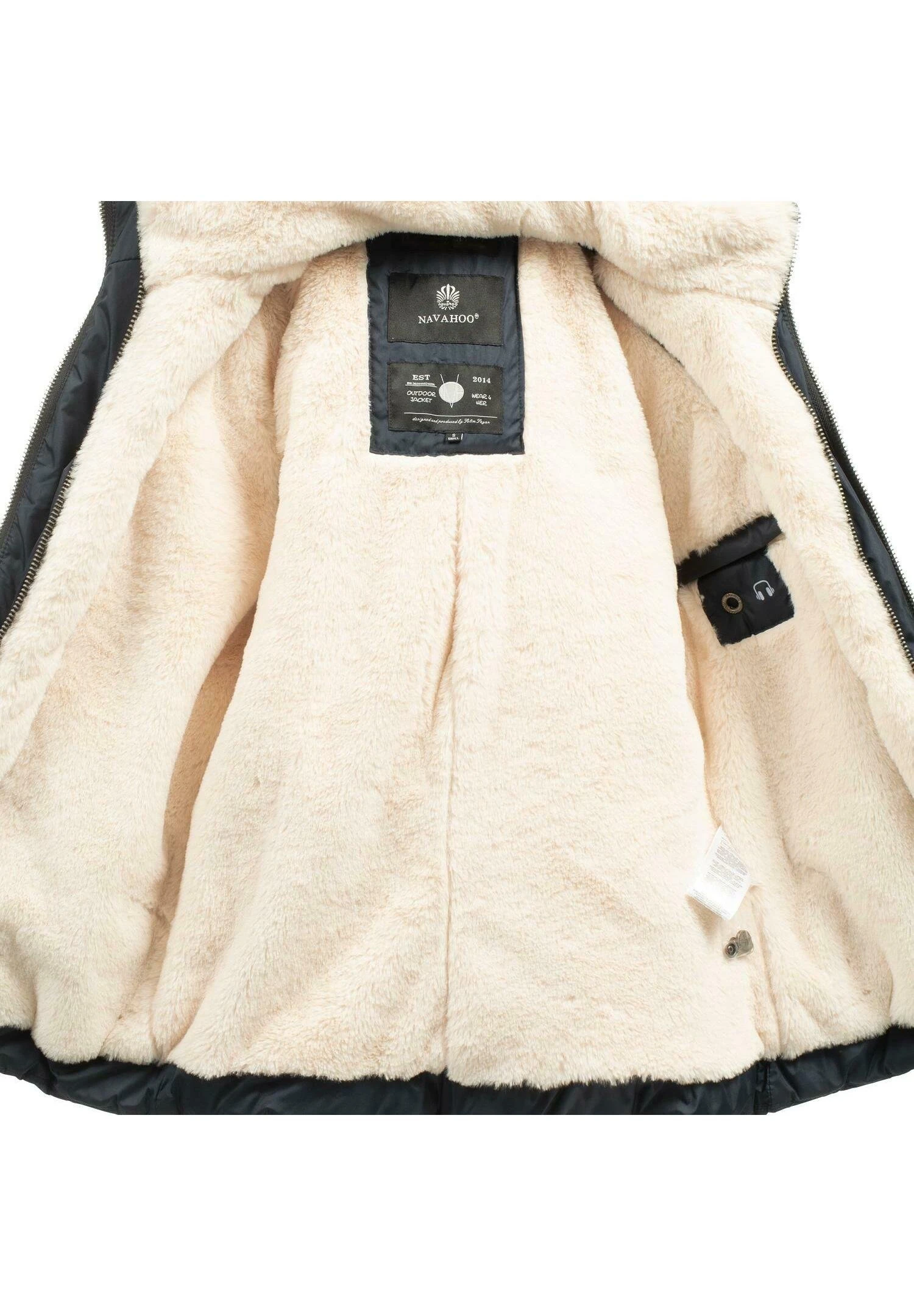 Navahoo Megan - Winterjas - Navy 4 Navahoo Megan - Winterjas - Navy - Afbeelding 4