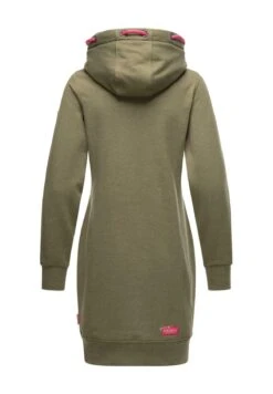 Navahoo Jurk - Dusty Olive Melange 11 Navahoo Jurk - Dusty Olive Melange -Dames Jas Winkel 60c466a96c2c4b138edf70866d7ec133