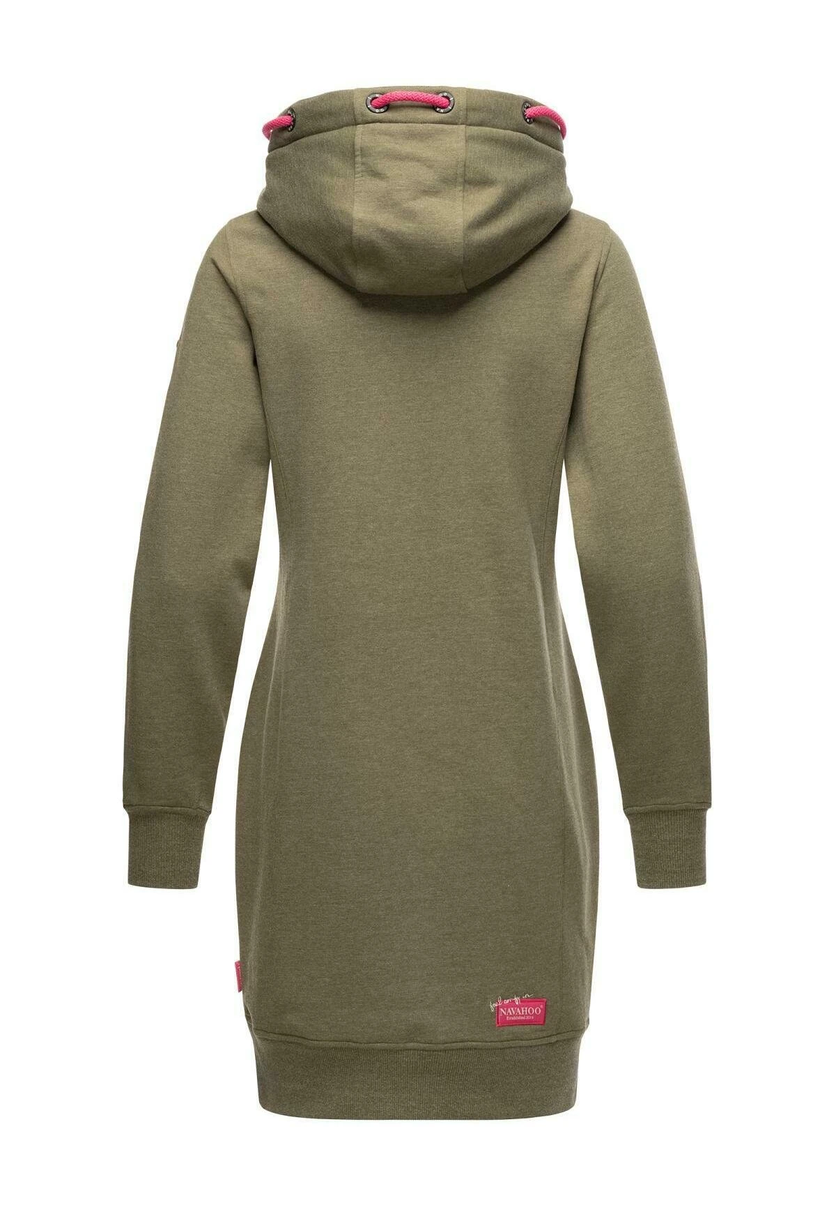 Navahoo Jurk - Dusty Olive Melange 5 Navahoo Jurk - Dusty Olive Melange - Afbeelding 5