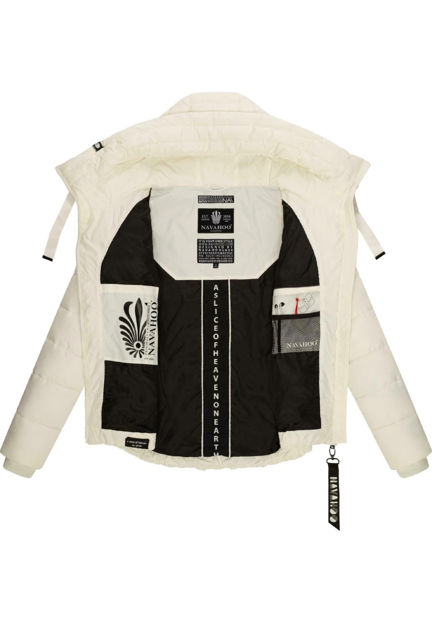 Navahoo Amayaa - Winterjas - Off White 4 Navahoo Amayaa - Winterjas - Off White - Afbeelding 4