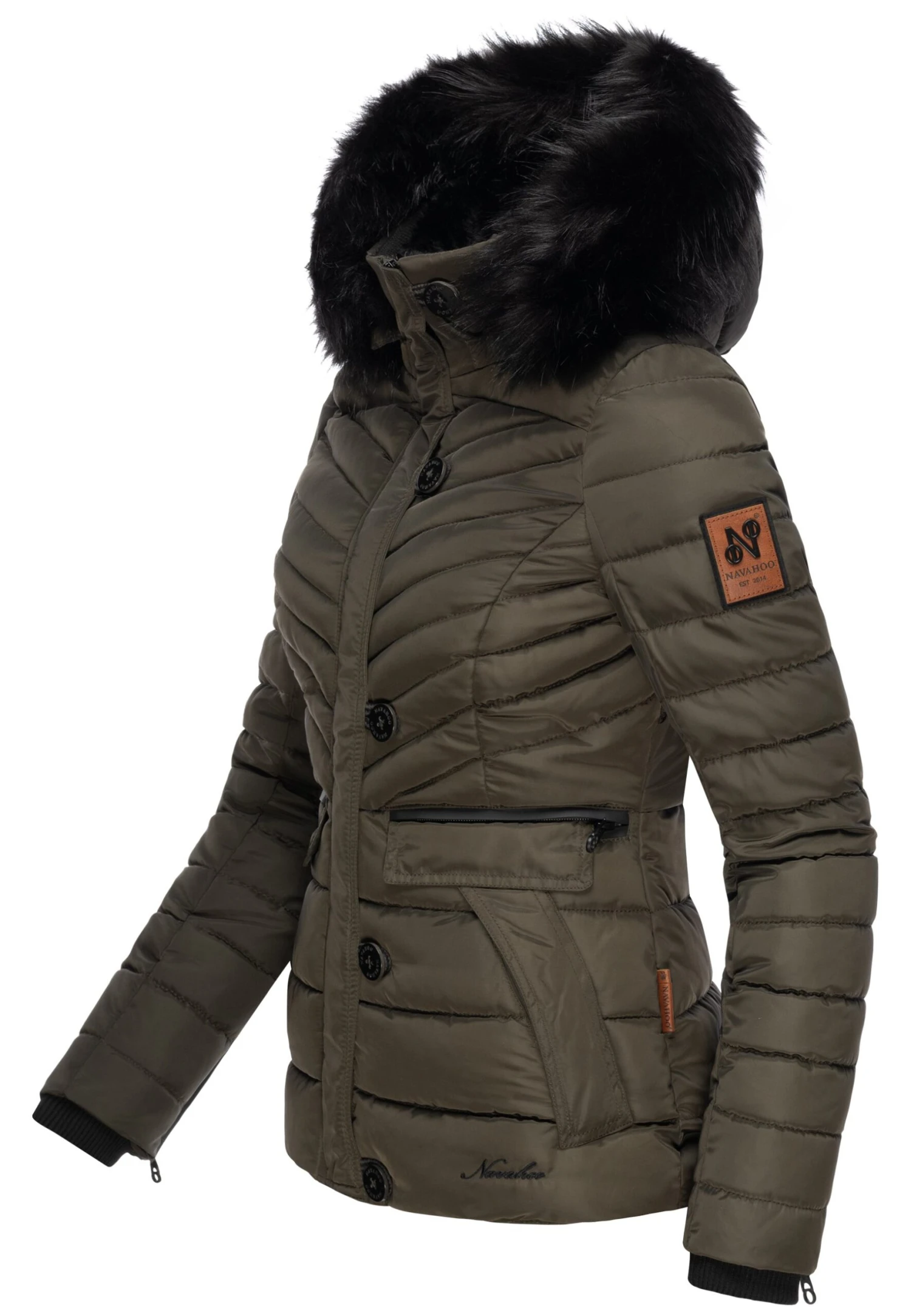 Navahoo Winterjas - Dark Grey 2 Navahoo Winterjas - Dark Grey - Afbeelding 2