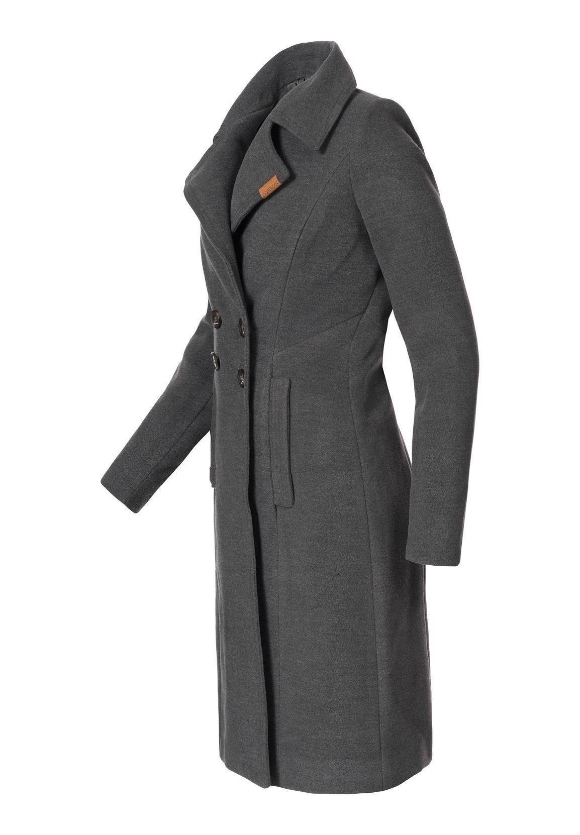 Navahoo Wooly - Halflange Jas - Anthracite 7 Navahoo Wooly - Halflange Jas - Anthracite - Afbeelding 7