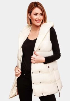 Navahoo Madilynaa - Bodywarmer - Offwhite 10 Navahoo Madilynaa - Bodywarmer - Offwhite -Dames Jas Winkel 741e3a313b2442519967551bcee8e4c1