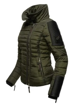 Navahoo Yuki - Winterjas - Olive 14 Navahoo Yuki - Winterjas - Olive -Dames Jas Winkel 76283d57ad6243e79f7c42d72645cdae