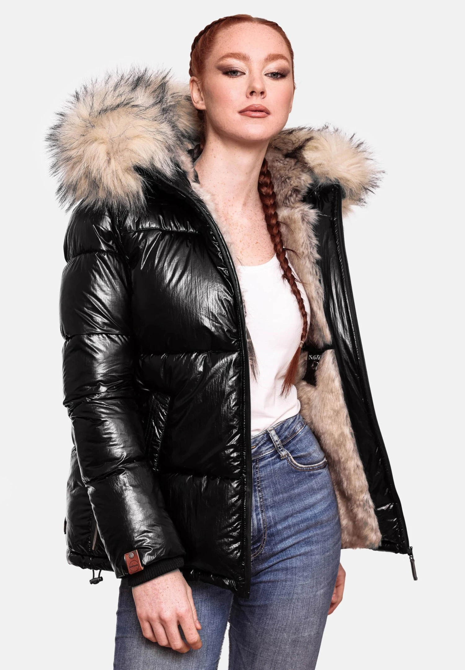 Navahoo Tikunaa - Winterjas - Black 1 Navahoo Tikunaa - Winterjas - Black