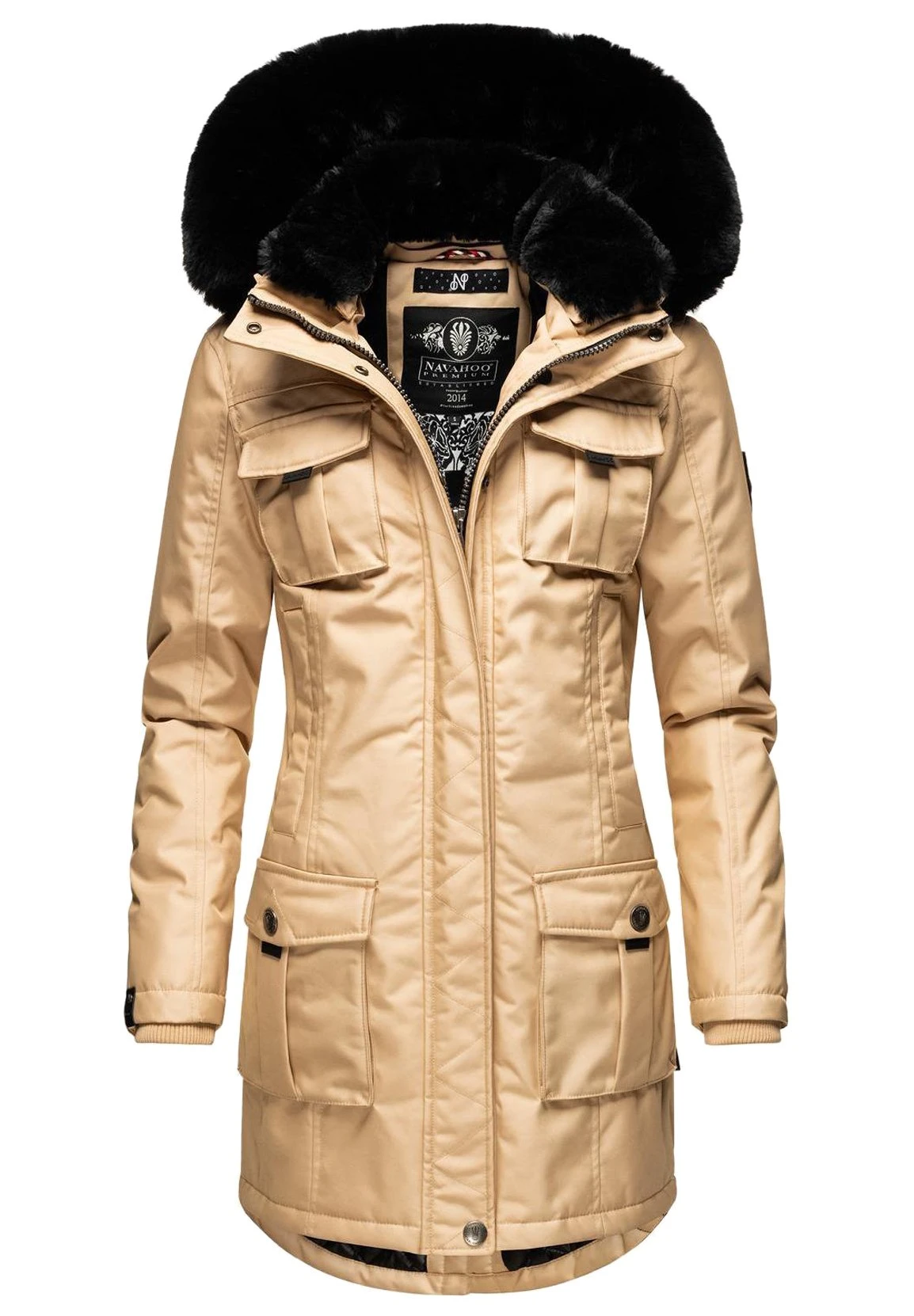 Navahoo Tiniis - Winterjas - Beige 1 Navahoo Tiniis - Winterjas - Beige