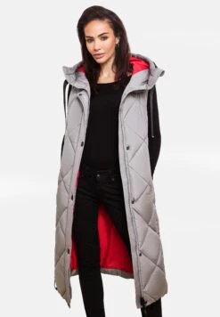 Navahoo Schnuckel - Bodywarmer - Zinc Grey 11 Navahoo Schnuckel - Bodywarmer - Zinc Grey -Dames Jas Winkel 7fb9570dc2054be9bcf2db9a84f842ed