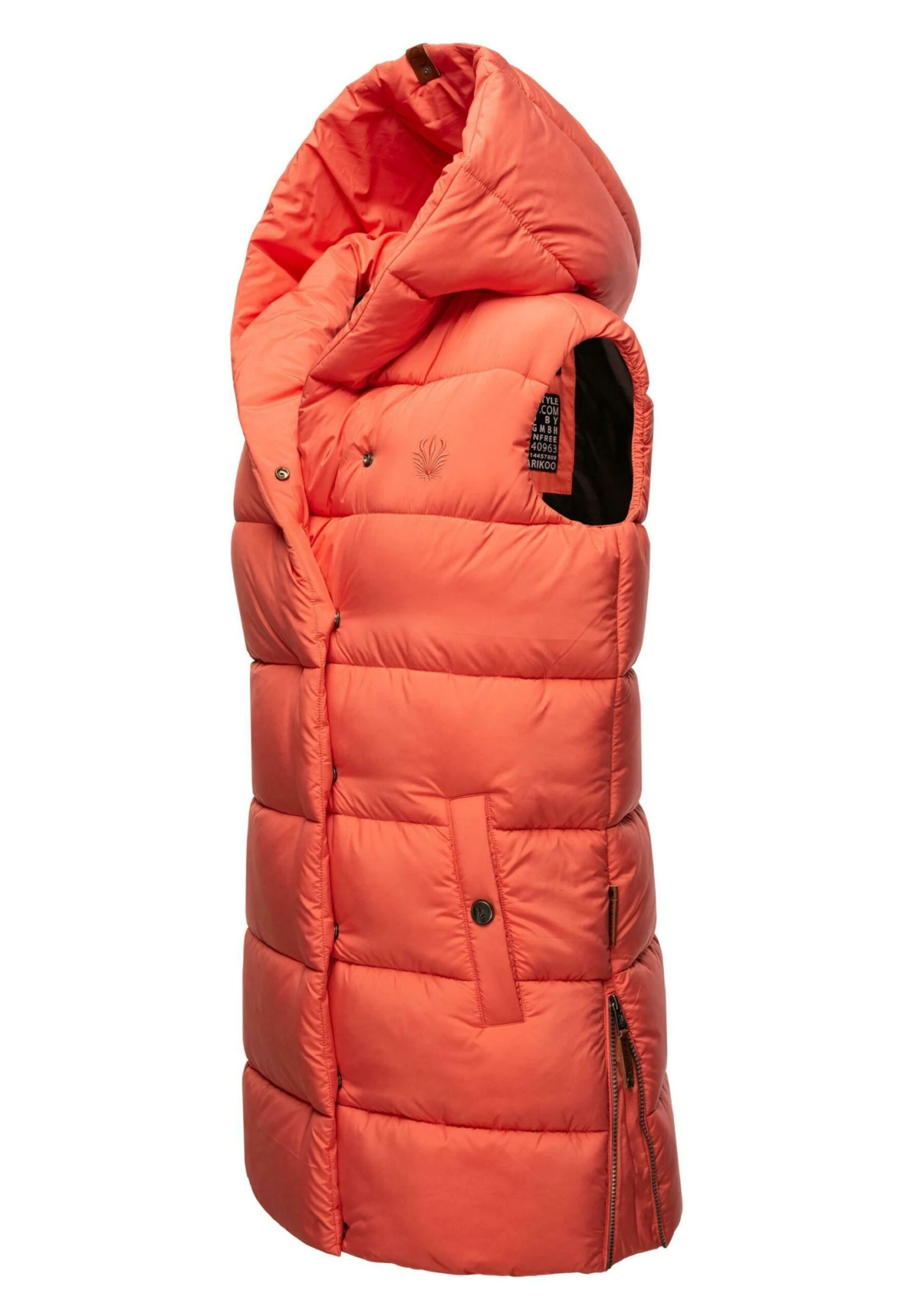 Navahoo Madilynaa - Bodywarmer - Coral 7 Navahoo Madilynaa - Bodywarmer - Coral - Afbeelding 7