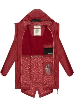 Navahoo Flower Of Ocean - Parka - Blood Red 8 Navahoo Flower Of Ocean - Parka - Blood Red -Dames Jas Winkel 865f31d832494922a5a76fb0c46f754a