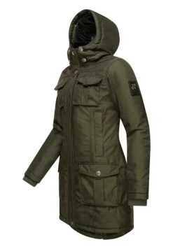 Navahoo Tiniis - Winterjas - Dark Olive 10 Navahoo Tiniis - Winterjas - Dark Olive -Dames Jas Winkel 874116cec7b841b6aae821d6575f4a43